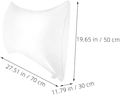 VICASKY Inflatable Transparent Pillow Insert for Comfort and Support
