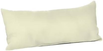 TRP Indoor Outdoor Rectangle Lumbar Throw Pillow with Insert