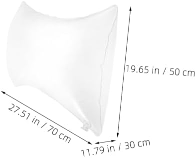 BESTonZON Inflatable Pillow Inserts Transparent for Travel and Camping