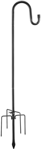 COCONUT Adjustable Shepherds Hook for Outdoor Use
