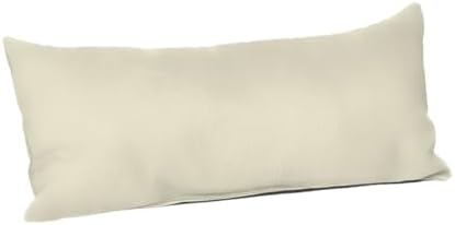 TRP Rectangle Lumbar Pillow for Patio Furniture with Insert