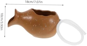 Mini Ceramic Jar Water Fountain for Garden and Fish Tank Decor