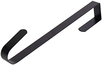 Sattiyrch 12 Inch Wreath Hanger Hook Black Set Of 2