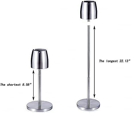 ROIMOE Adjustable Floor Standing Ashtray with Lid