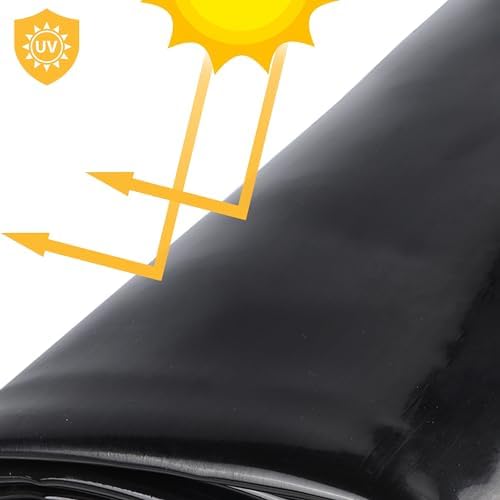 20 Mil HDPE Pond Liner 10x15 FT for Koi and Garden Ponds