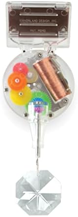 Kikkerland Solar Powered Rainbow Maker - Single Crystal Suncatcher