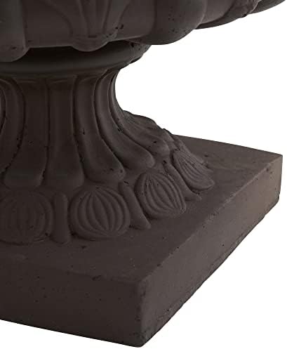 Nearly Natural 125in H Iron Finish Decorative Urn