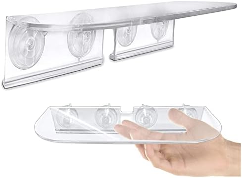 Window Garden Double Veg Ledge - Suction Cup Shelf for Plants