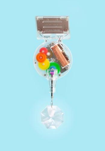 Kikkerland Solar Powered Rainbow Maker - Single Crystal Suncatcher