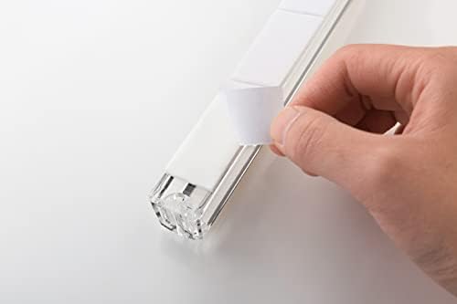 SUPER STAM Plastic Mezuzah Case with Cork Waterproof 5 Pcs Pack