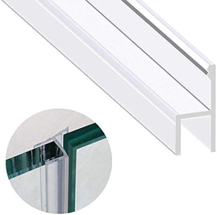 Zengest Shower Door Seal Strip 120 Inch Silicone Soft Sweep