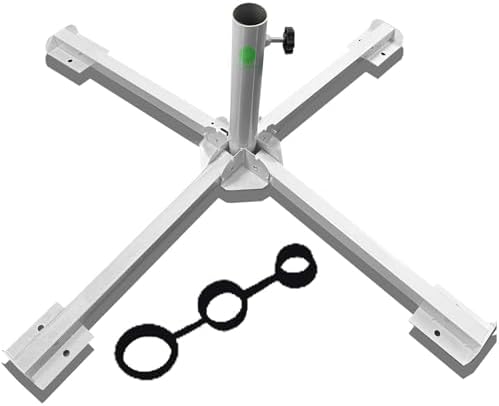 Foldable Portable Beach Umbrella Stand with Adjustable Base