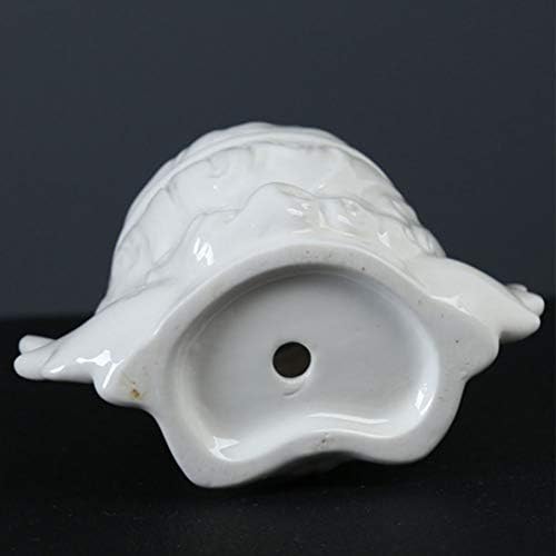Vaguelly Retro Angel Face Ceramic Planter Pot with Drainage Hole