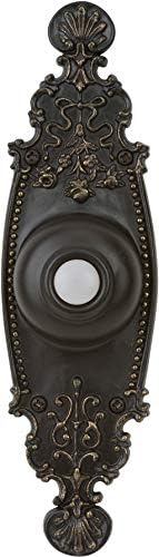 Craftmade Designer Lighted Doorbell Push Button in Antique Bronze