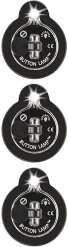 Panther Vision Button Lamp Adhesive LED Light - Bright Compact Durable