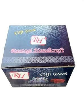 Rastogi Handicrafts Door Hanging Decorative Cotton Heart with Beads and Bell