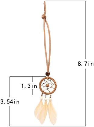 YGMONER Mini Dream Catcher 7pc Set
