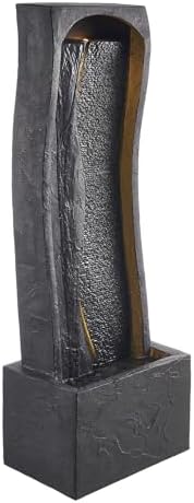 VEVOR Outdoor Water Fountain with LED Light and Pump