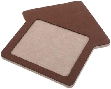 Cabilock Light Brown Framed Bulletin Board for Home Office and School