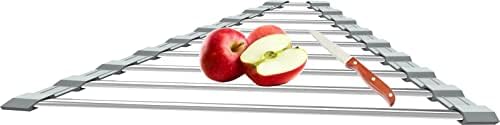 2 Pack Sink Corner Drying Rack with Sponge Holder