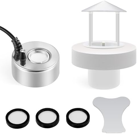 Mxmoonant 350ml Ultrasonic Mist Maker with Splash Guard