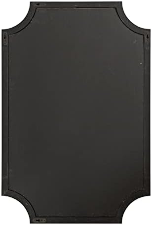 Hogan Framed Scalloped Magnetic Chalkboard Wall Decor