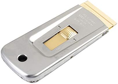 WEUPE Razor Blade Scraper Set with 5 Blades for Car Decals Stickers Glass and Paint