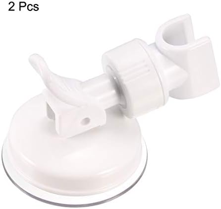 Uxcell Adjustable Suction Cup Shower Head Holder 2pcs