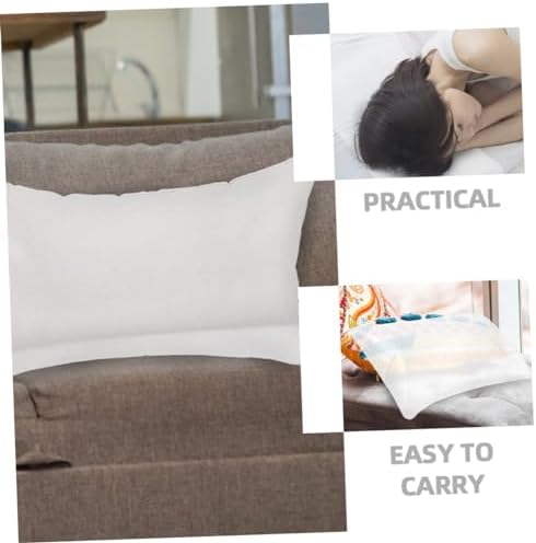 BESTonZON Inflatable Pillow Inserts Transparent for Travel and Camping