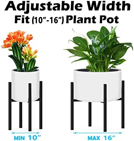 Heavy Duty Plant Stand for 10 to 16 Inch Pots Black 1 Pack