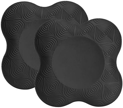 TOBWOLF 2PCS Yoga Knee Pads Anti-Slip Support for Yoga Pilates and Workouts