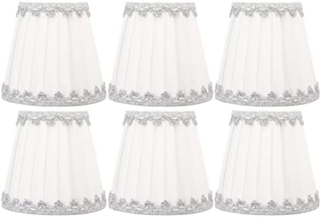 Modern Simple Cloth Lampshade Set of 6 for Living Room