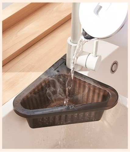 2Pcs Swan Shape Corner Sink Strainer Basket with Hanging Design