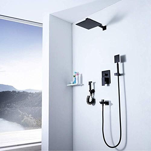 Modern Thermostatic Shower Set with Pressure Booster