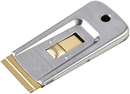 WEUPE Razor Blade Scraper Set with 5 Blades for Car Decals Stickers Glass and Paint