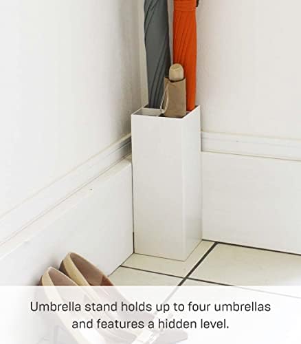 YAMAZAKI Smart Umbrella Stand White