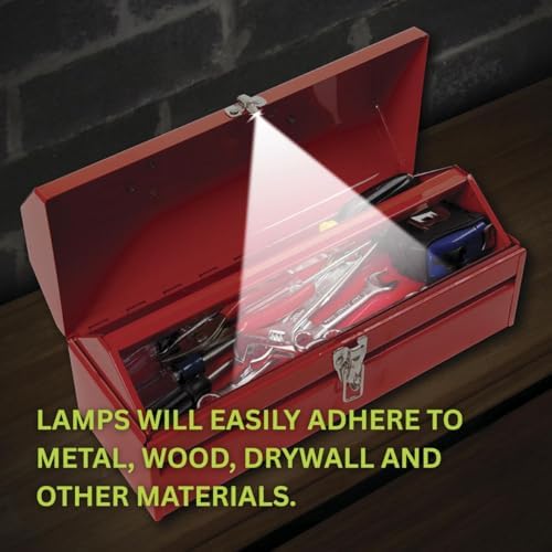 Panther Vision Button Lamp Adhesive LED Light - Bright Compact Durable