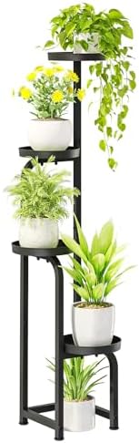 Bamworld 4 Tier Tall Plant Stand Indoor Outdoor