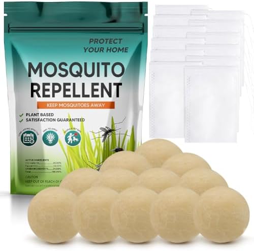 Mosquito Repellent 12-Pack for Home and Outdoor Use