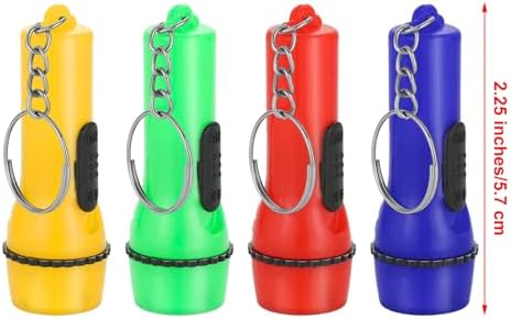 48 Piece Mini Flashlight Keychain Set