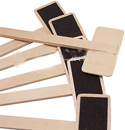 20pcs Mini Wood Chalkboard Plant Tags for Garden Decor Plant Labeling