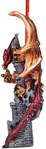 Design Toscano Christmas Tree Dragon Statue