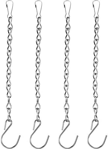 Outus 4 Pack 95 Inch Hanging Chain for Bird Feeders and Decor