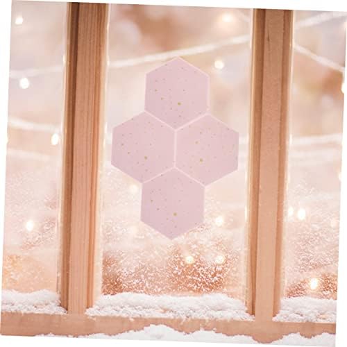 STOBOK 2pcs Hexagon Felt Board Memo Wall Decor