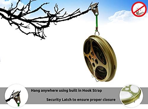Portable Mosquito Coil Holder Set of 2 for Outdoor Use