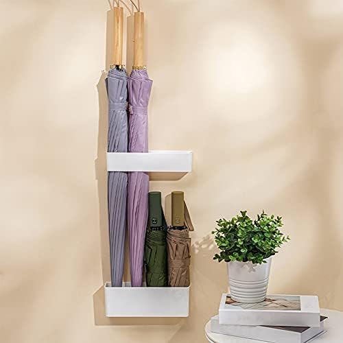 Umbrella Stand with Drip Tray and Height Adjustment