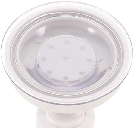 Uxcell Adjustable Suction Shower Head Holder 105mm White
