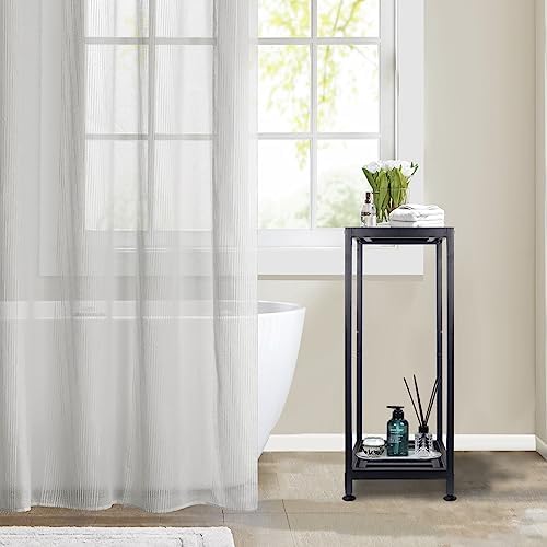 Heavy Duty Wrought Iron Plant Stand for Indoor Outdoor Use