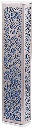 Yair Emanuel Wide Mezuzah Case Blue MJ-2C