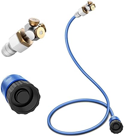 Homeyeco 3-Way Fine-Mist Hose Mister for Cooling Outdoor